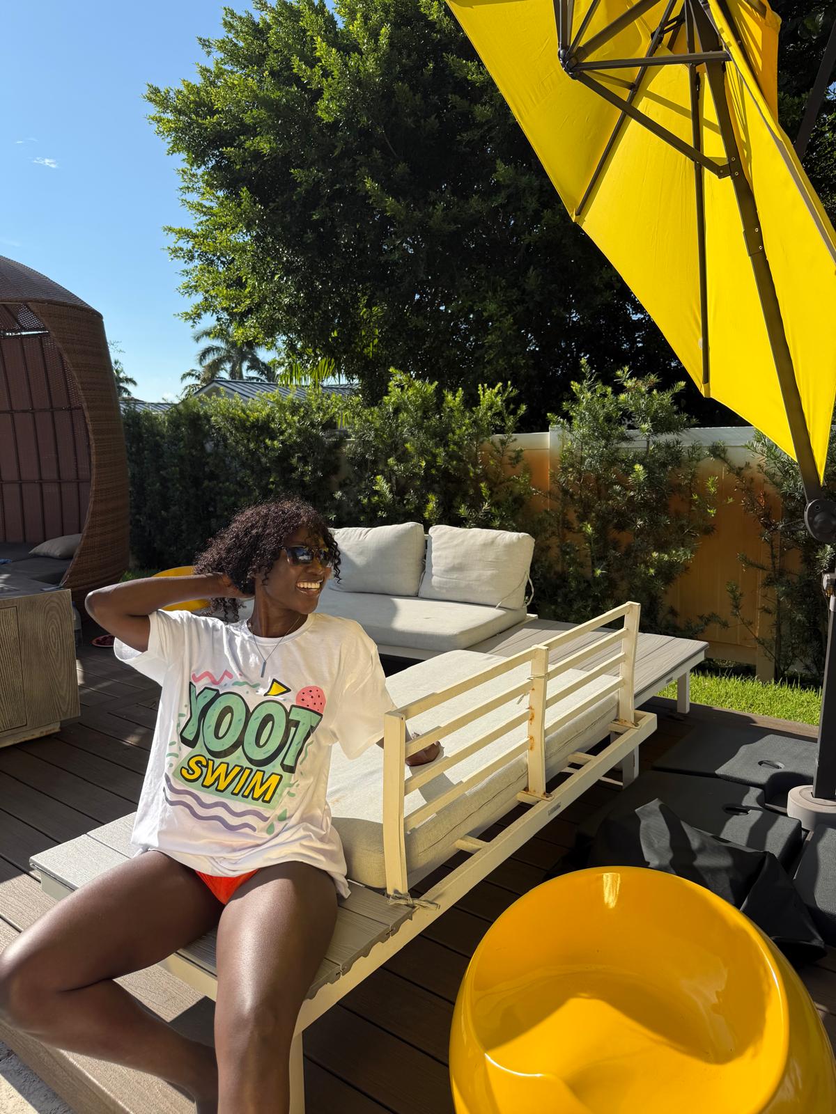 YOOT SWIM Oversized Tee