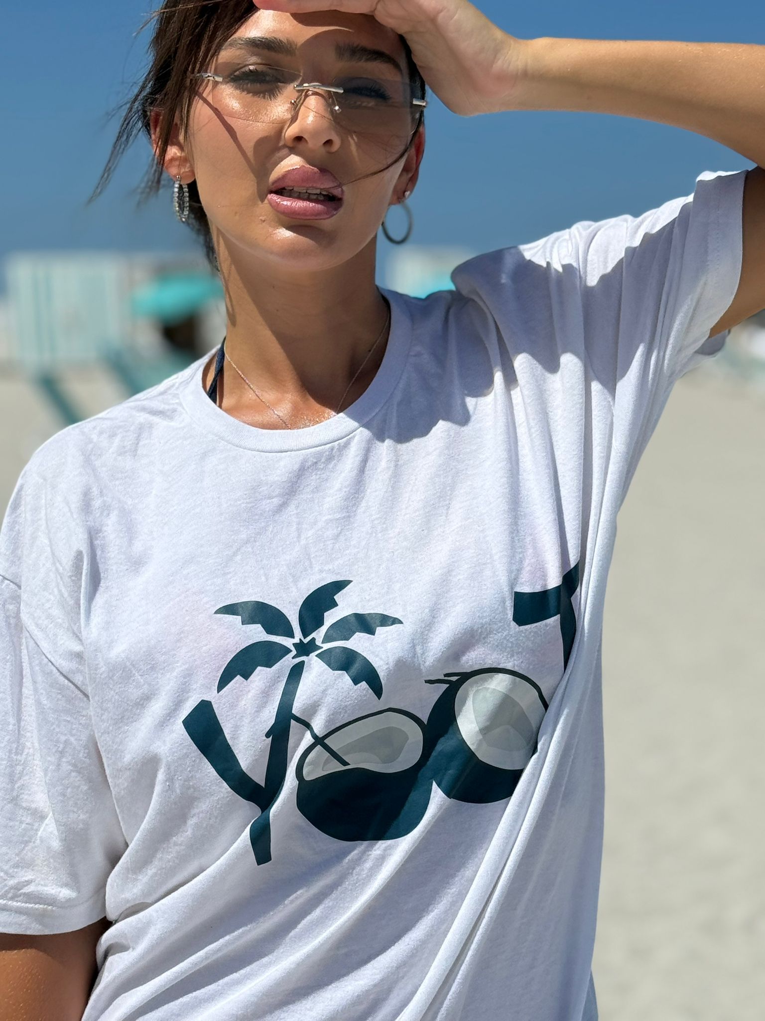 YOOT Coconut Signature oversized Tee